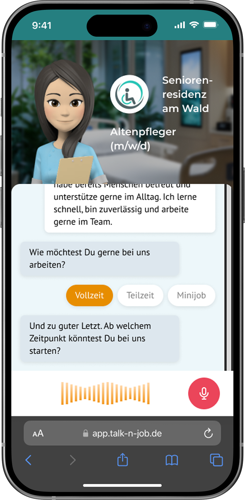 Frame 1948754723 Talk'n'Job's Chat for Logistics